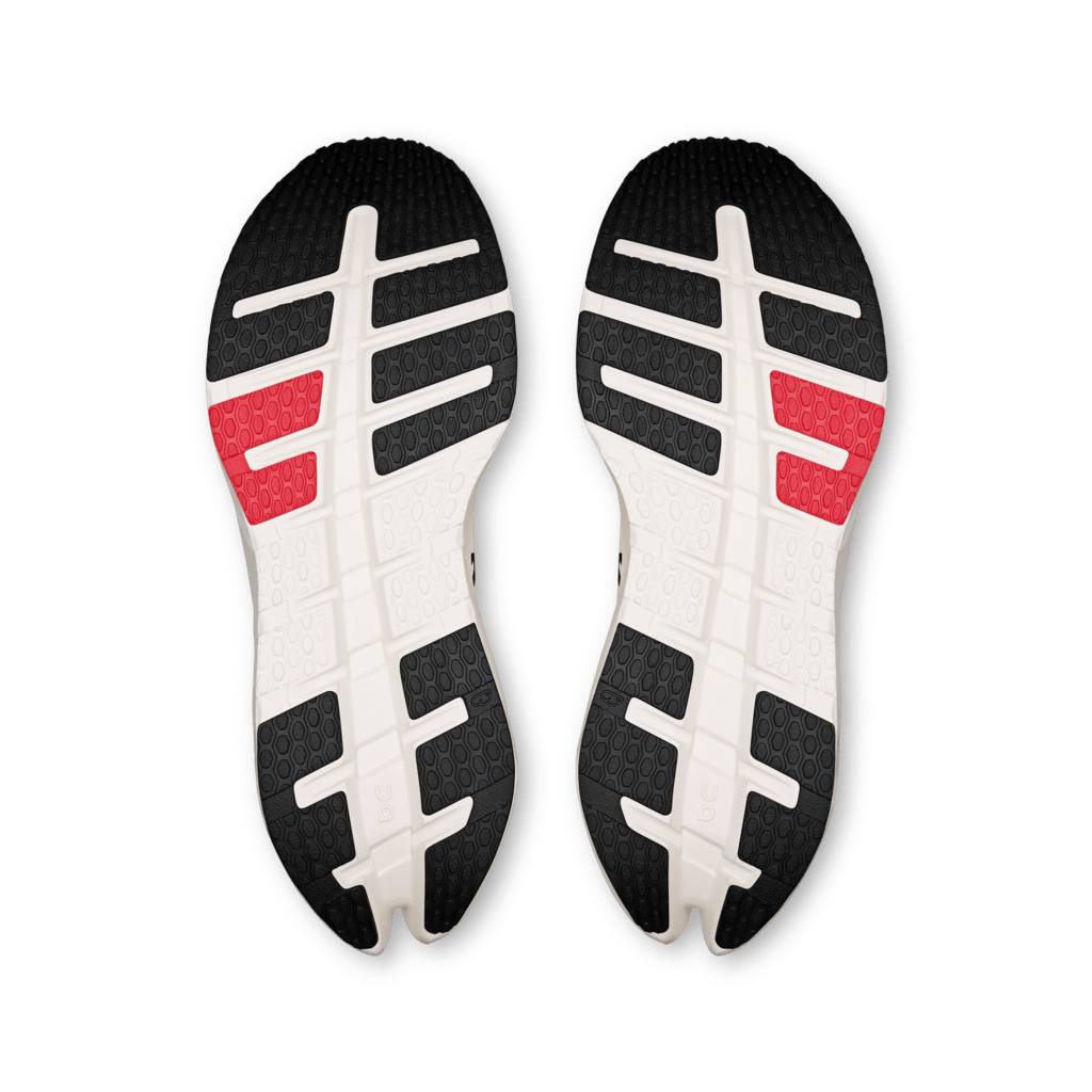 On Men's Cloudrunner 3 Running Shoes - Ivory/Robin