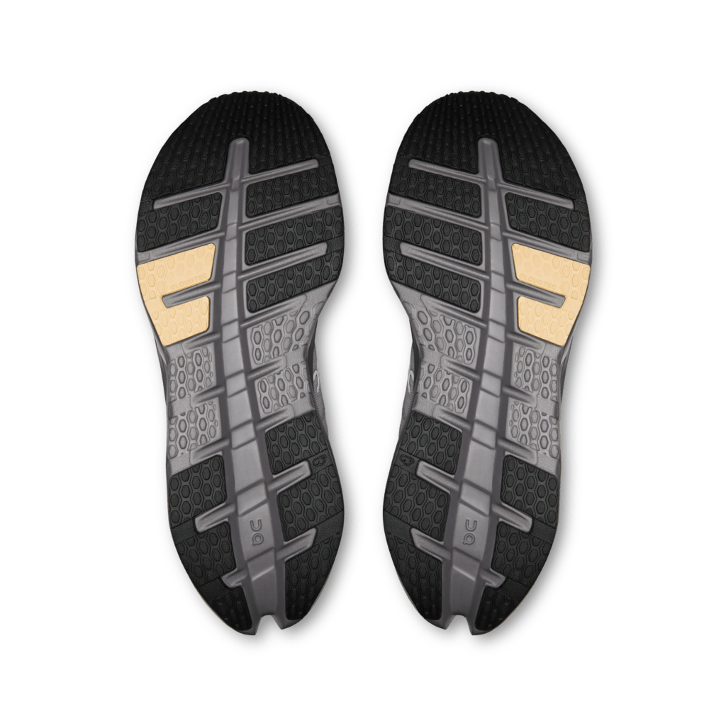 On Men's Cloudrunner 3 Running Shoes - Platinum/Squash