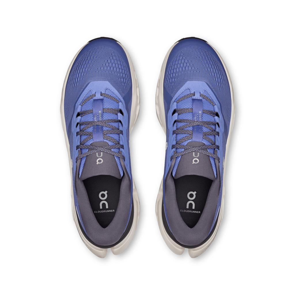On Men's Cloudrunner 3 Running Shoes - Sailor/Ivory