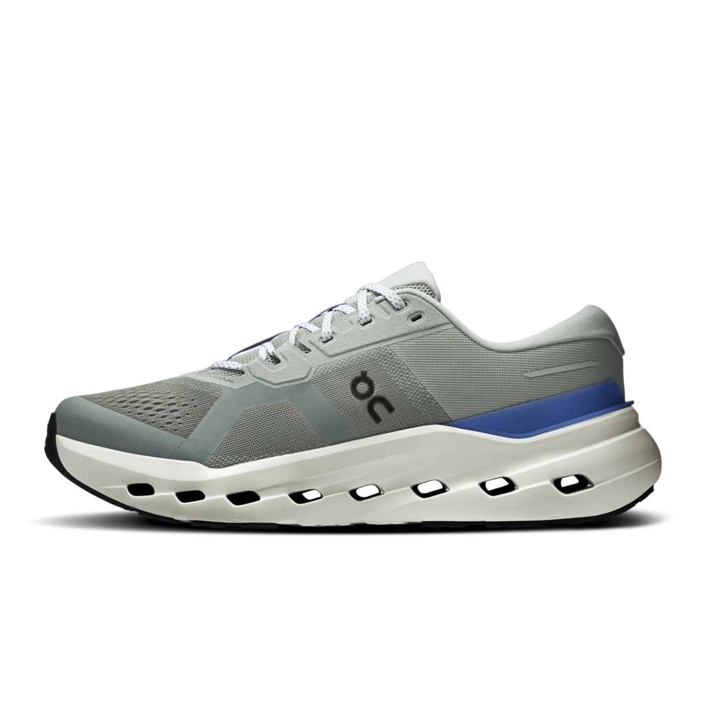 On Men's Cloudrunner 3 Running Shoes - Tin/Iceberg