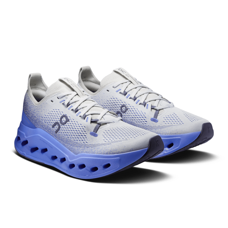On Men's Cloudsurfer Max Running Shoes - Wolf/Sailor