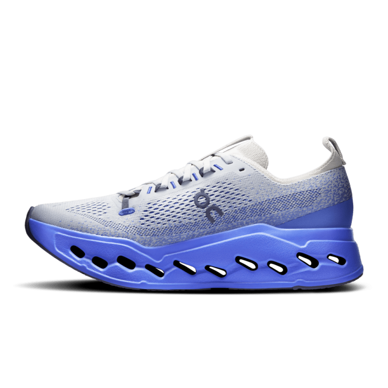 On Men's Cloudsurfer Max Running Shoes - Wolf/Sailor