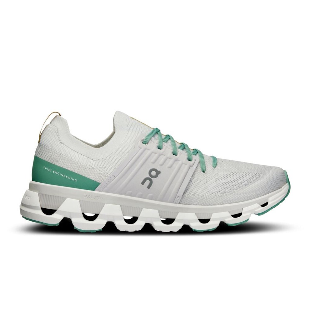 On Men's Cloudswift 3 - White/Green – Seliga Shoes