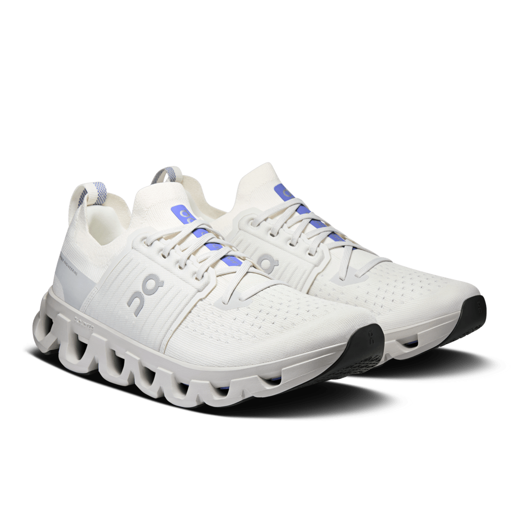 On Men's Cloudswift 4 Running Shoes - Ivory/Wolf