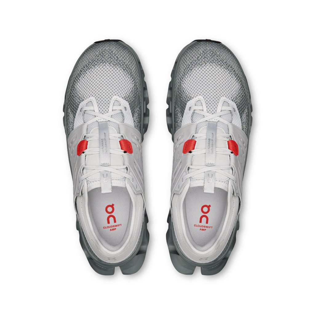 On Men's Cloudswift Amp Lifestyle Shoes - Glacier/Apollo