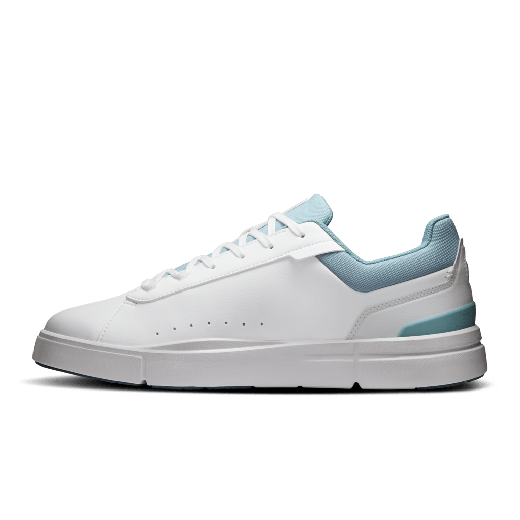On Men's THE ROGER Advantage Lifestyle Shoes - White/Wash