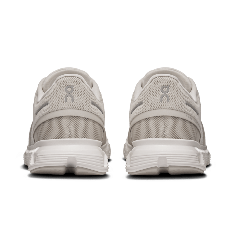 On Women's Cloud 6 Lifestyle Shoes - Pearl/White (Wide Width)
