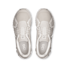On Women's Cloud 6 Lifestyle Shoes - Pearl/White (Wide Width)