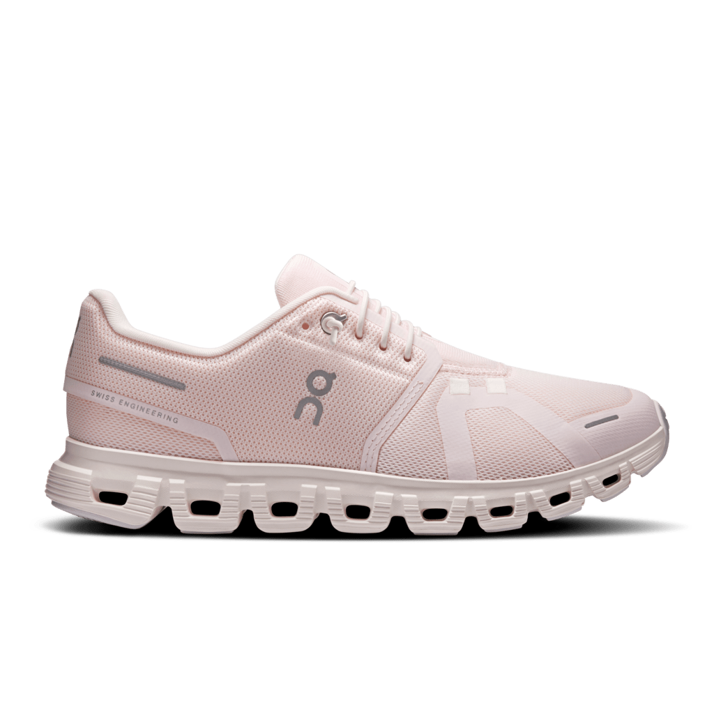 On Women's Cloud 6 Lifestyle Shoes - Salt/Gardenia