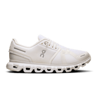 On Women's Cloud 6 Lifestyle Shoes - White/White (Wide Width)