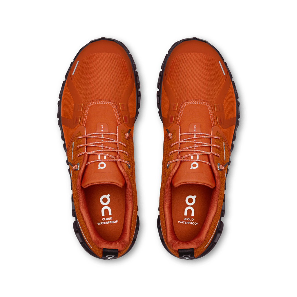 On Women's Cloud 6 Waterproof Lifestyle Shoes - Cinnamon/Ox