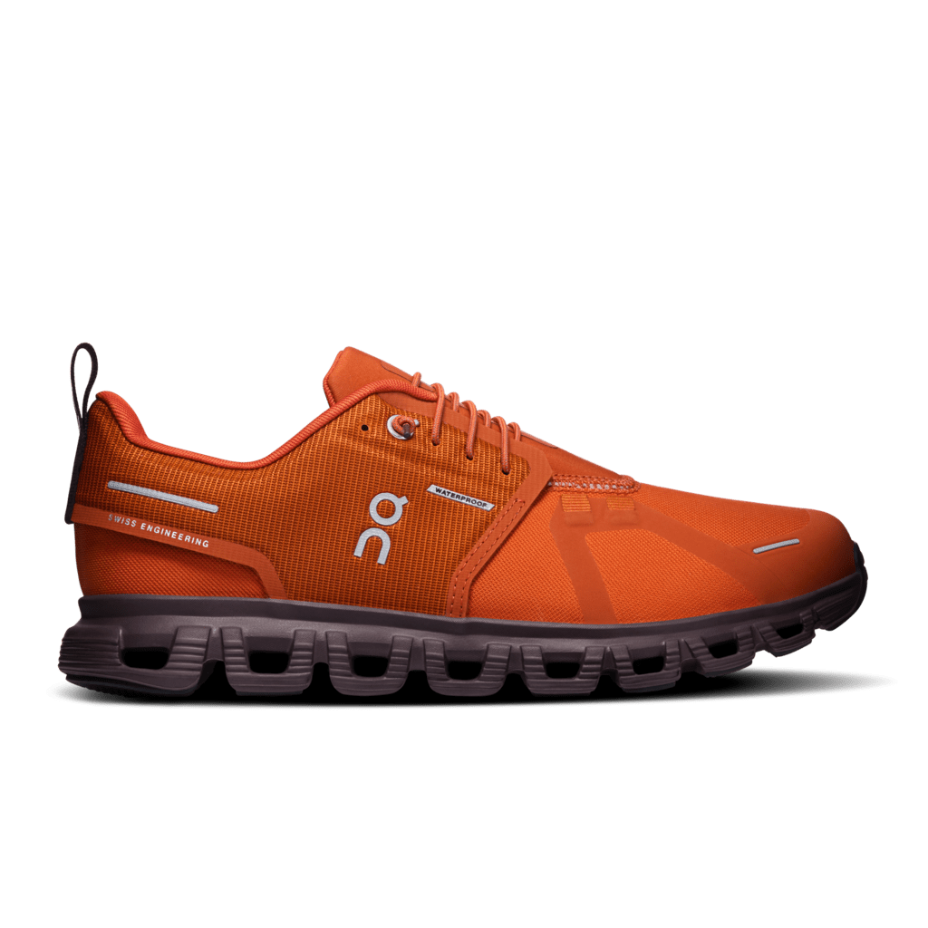 On Women's Cloud 6 Waterproof Lifestyle Shoes - Cinnamon/Ox