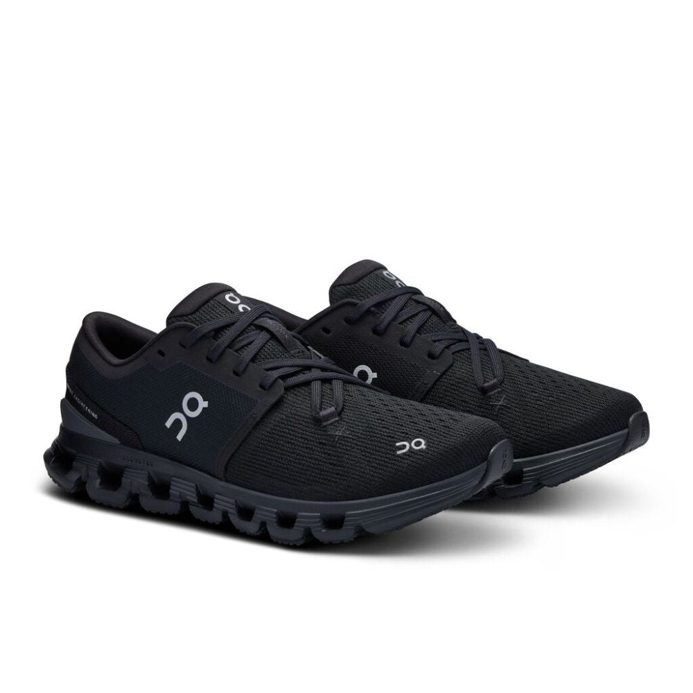 On Women's Cloud X 4 - Black/Eclipse