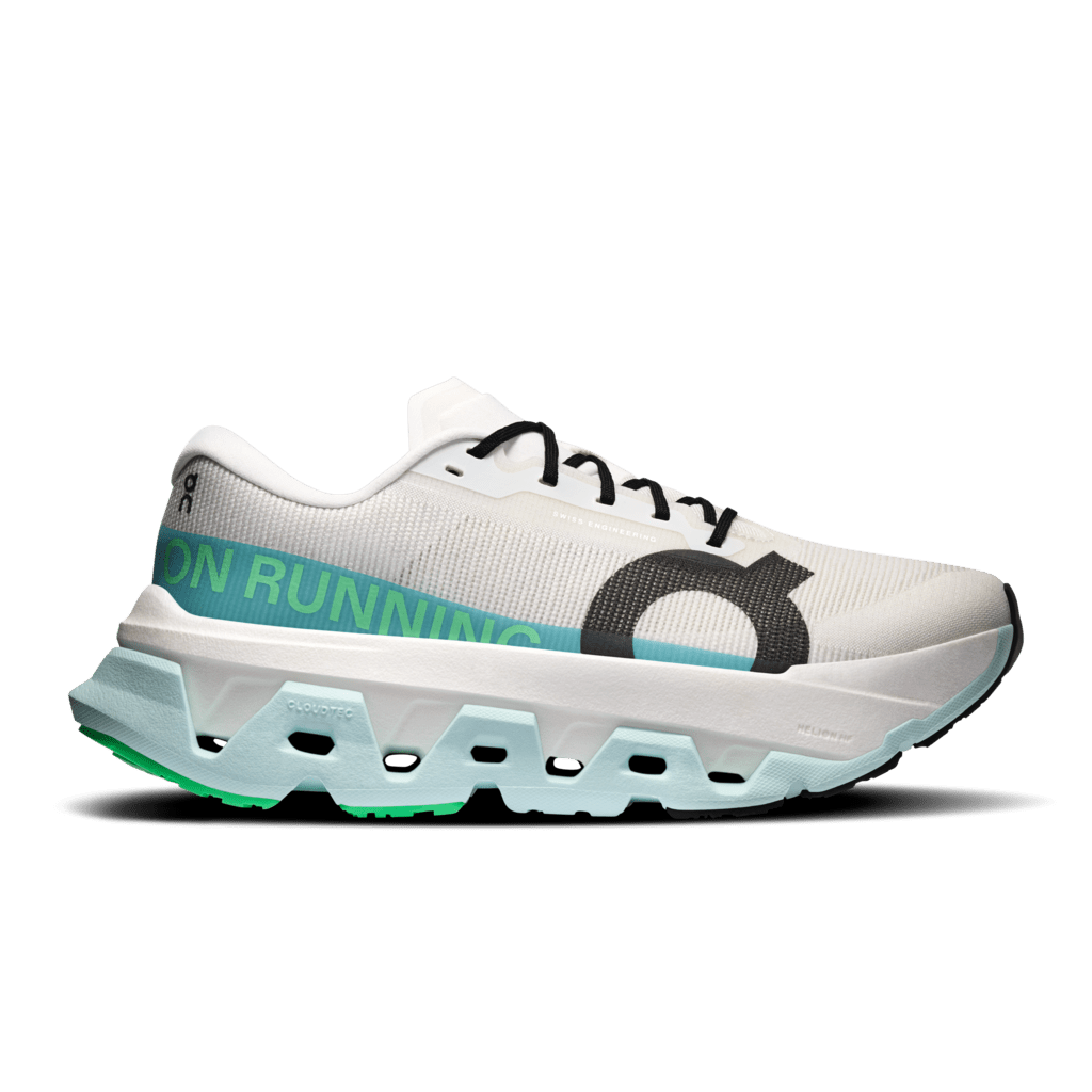 On Women's Cloudmonster 3 Hyper Running Shoes - Ivory/Flurry
