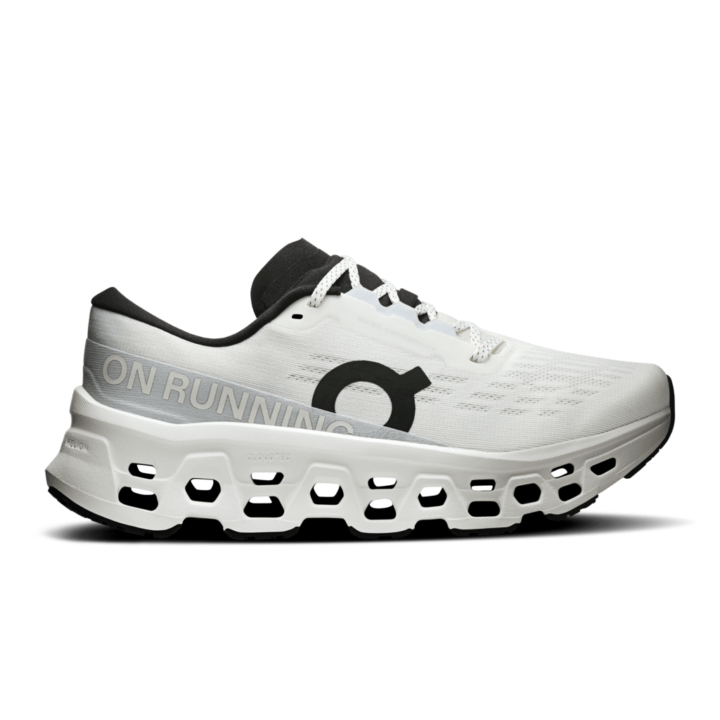 On Women's Cloudmonster 3 Running Shoes - White/White