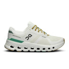 On Women's Cloudrunner 2 Wide Width - Undyed/Green