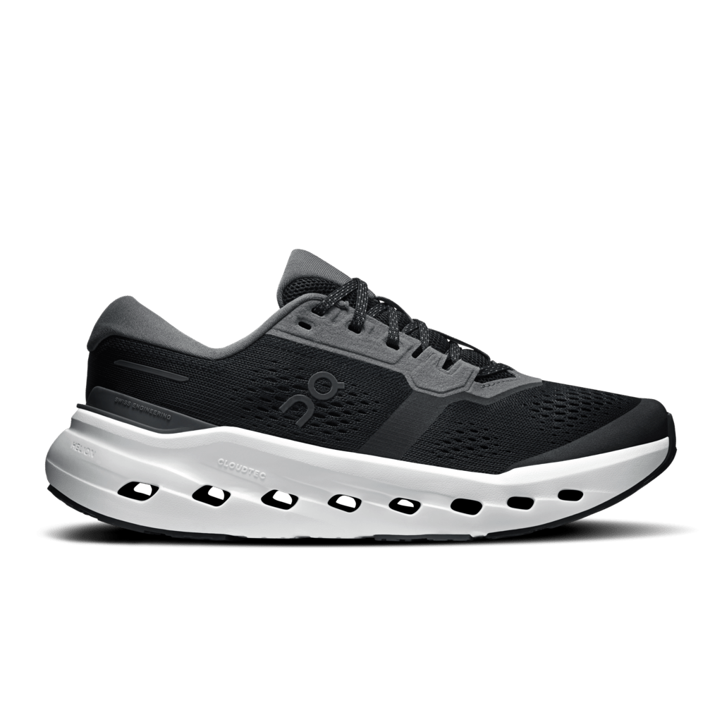 On Women's Cloudrunner 3 Running Shoes - Black/Ivory