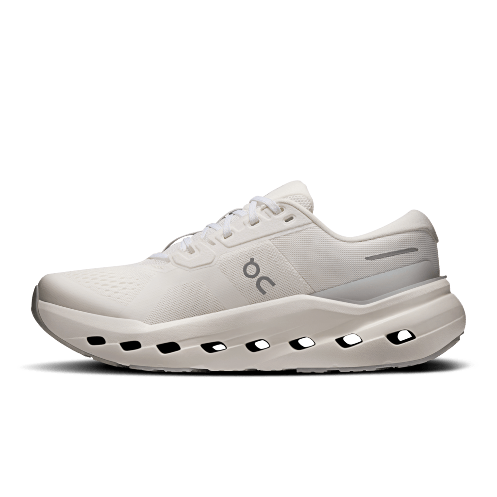 On Women's Cloudrunner 3 Running Shoes - Ivory/White