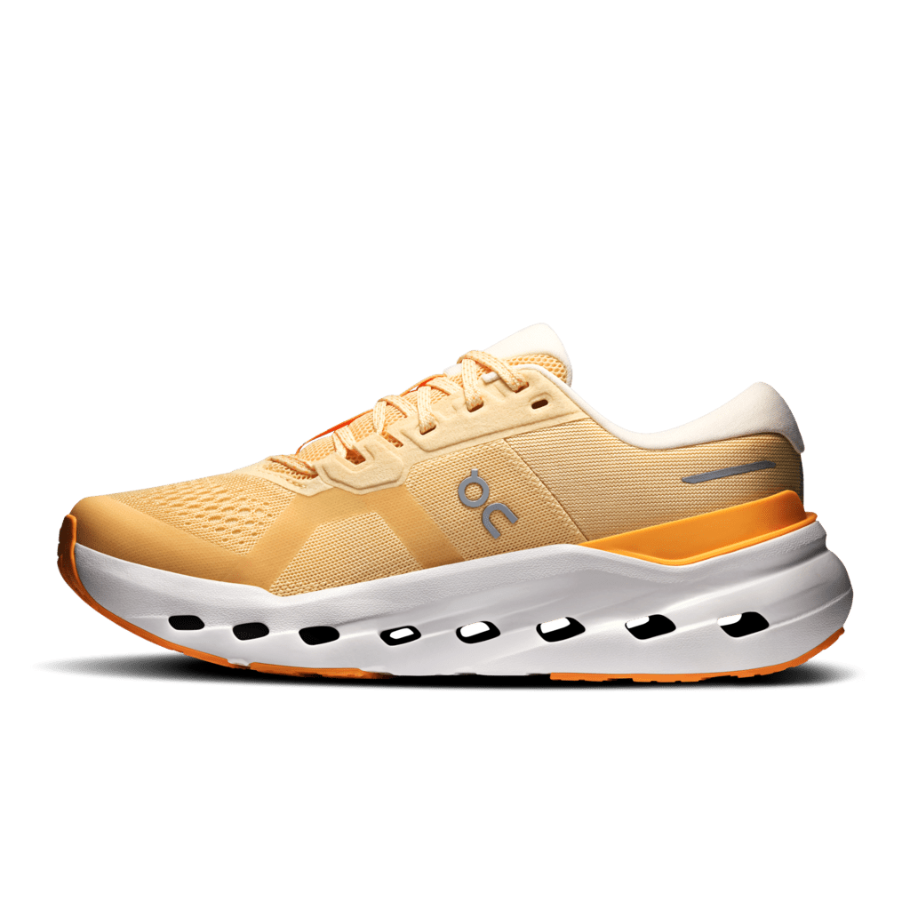 On Women's Cloudrunner 3 Running Shoes - Squash/Saffron