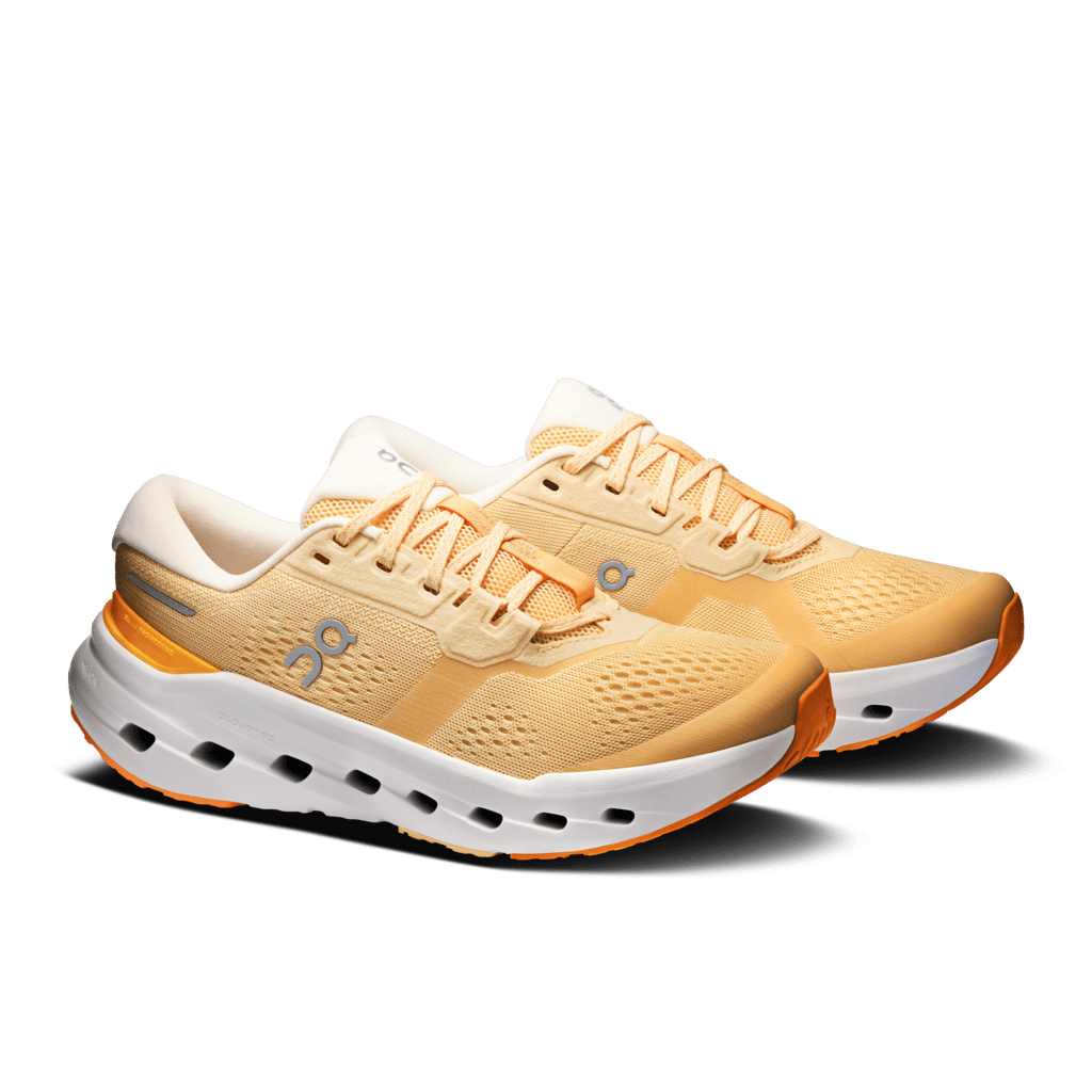 On Women's Cloudrunner 3 Running Shoes - Squash/Saffron