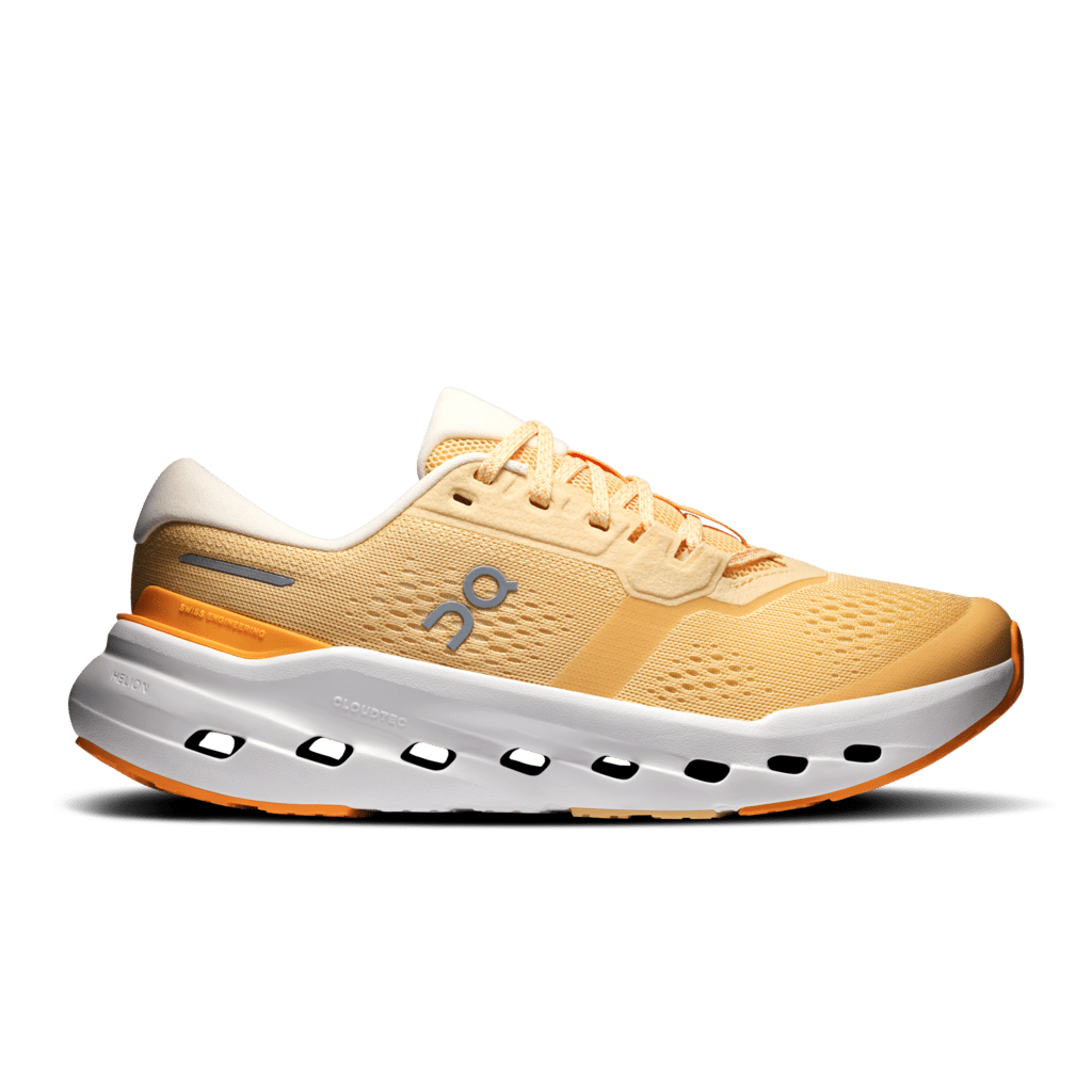 On Women's Cloudrunner 3 Running Shoes - Squash/Saffron