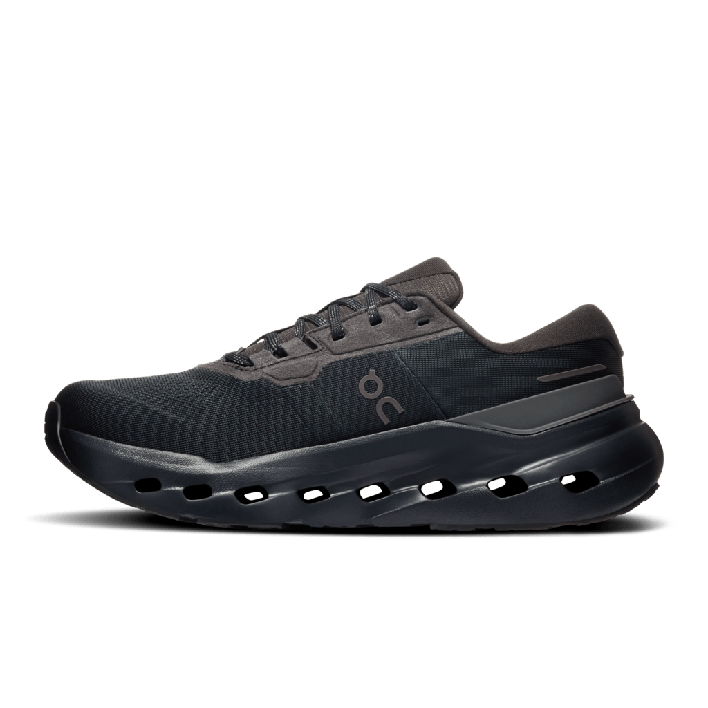 On Women's Cloudrunner 3 Waterproof Running Shoes - Black/Black