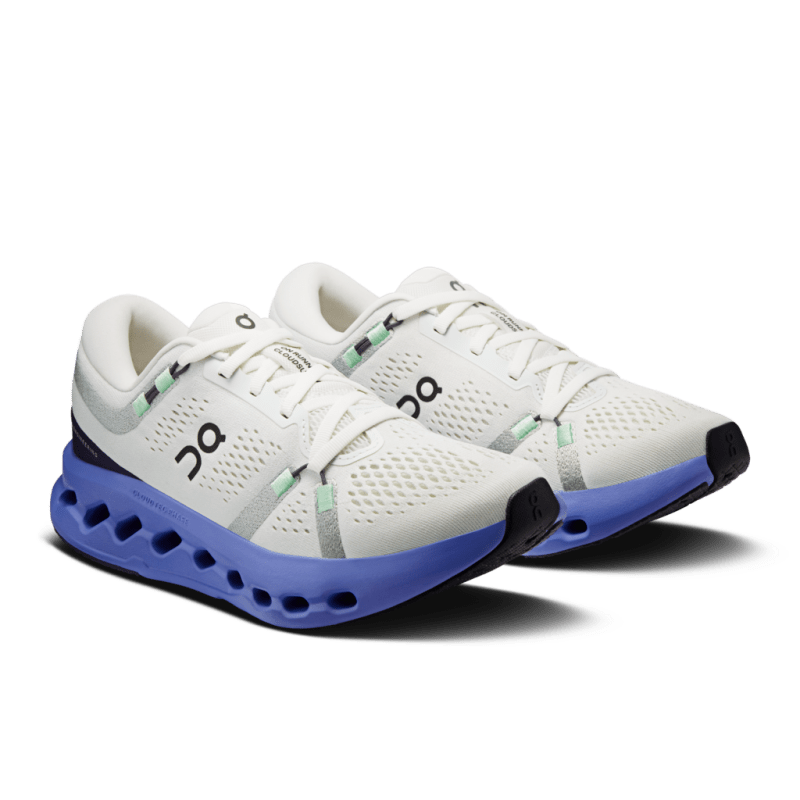 On Women's Cloudsurfer 2 Running Shoes - Ivory/Sailor