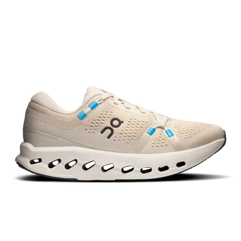 On Women's Cloudsurfer 2 Running Shoes - Pearl/Ivory (Wide Width)