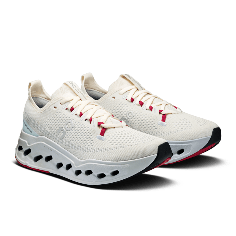On Women's Cloudsurfer Max - Ivory/Arctic