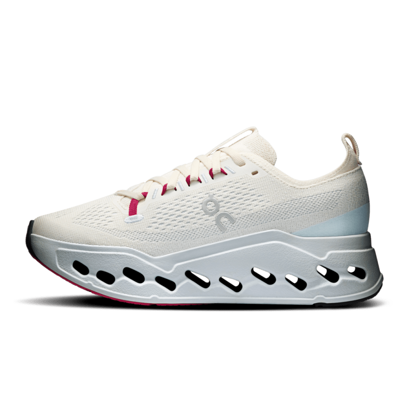 On Women's Cloudsurfer Max - Ivory/Arctic