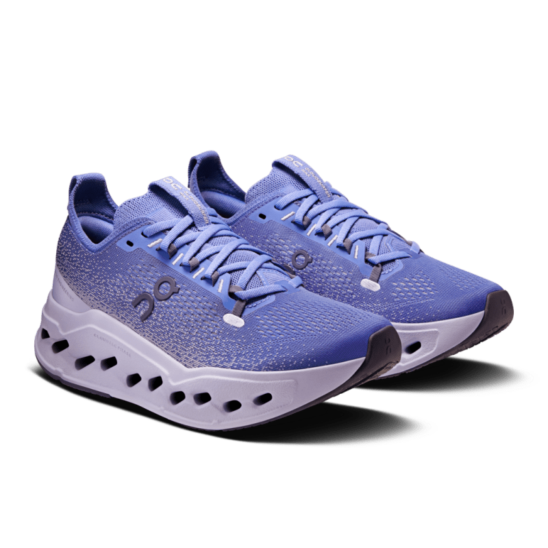 On Women's Cloudsurfer Max Running Shoes - Sailor/Thistle