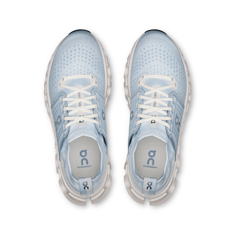 On Women's Cloudswift 4 Running Shoes - Heather/Gardenia