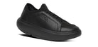 OOFOS Men's OOmg Club+ Leather Slip-On - Black
