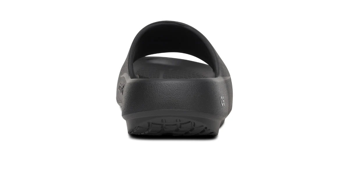 OOFOS OOahh Plus Slide Sandal - Black