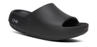 OOFOS OOahh Plus Slide Sandal - Black