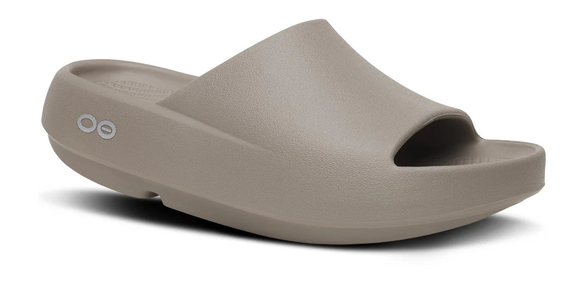 OOFOS OOahh Plus Slide Sandal - Driftwood