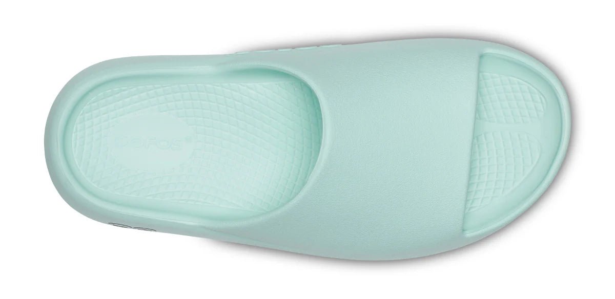 OOFOS OOahh Plus Slide Sandal - Mint