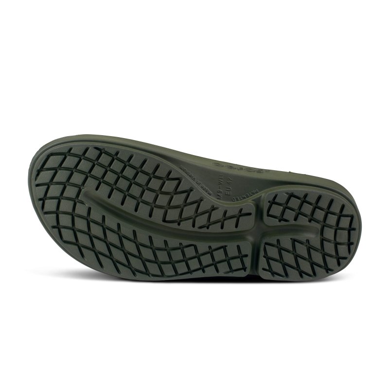 OOFOS OOahh Slide - Forest Green