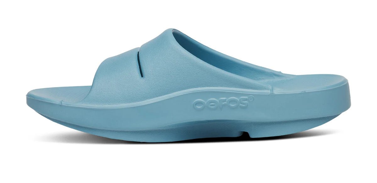 OOFOS OOahh Slide Sandal - Ocean Blue
