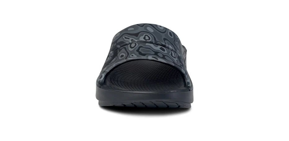 OOFOS OOahh Sport Slide - Black Water Camo