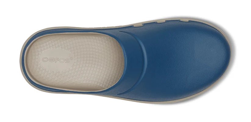OOFOS OOcloog Luxe Clog - Nomad & Moroccan Blue