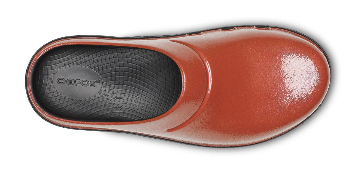 OOFOS Women's OOcloog Luxe Clog - Copper