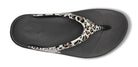 OOFOS Women's OOlala Limited Thong Sandal - Leopard