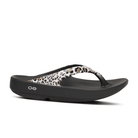 OOFOS Women's OOlala Limited Thong Sandal - Leopard