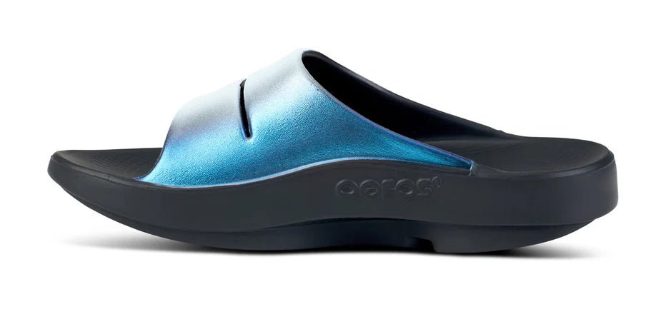 OOFOS Women's OOlala Luxe Slide - Frost