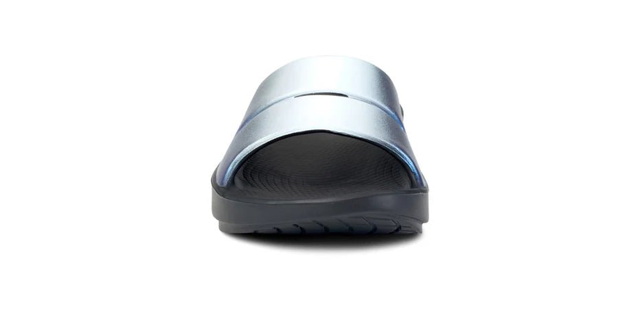 OOFOS Women's OOlala Luxe Slide - Frost