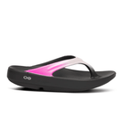 OOFOS Women's OOlala Luxe Thong Sandal - Frosted Fuchsia