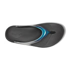 OOFOS Women's OOlala Luxe Thong Sandal - Shimmer Blue