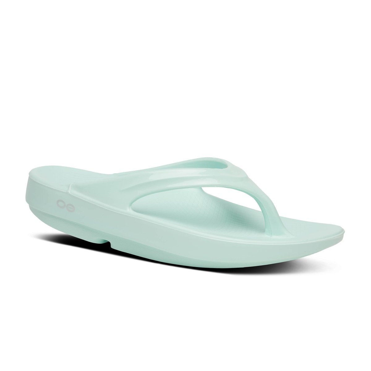 OOFOS Women's OOlala Thong Sandal - Mint