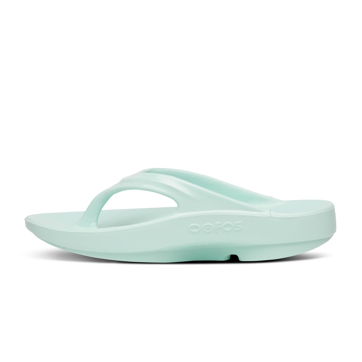 OOFOS Women's OOlala Thong Sandal - Mint